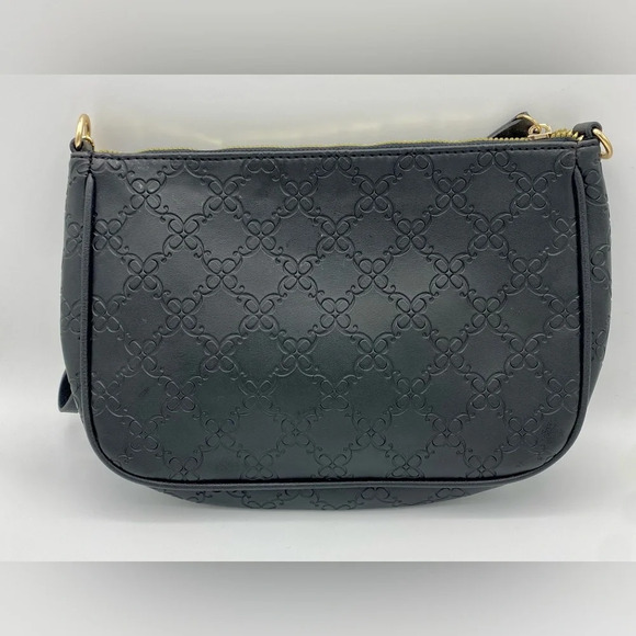 Nine West Black Gold Hardware Wristlet Travel Pouch - Picture 3 of 4